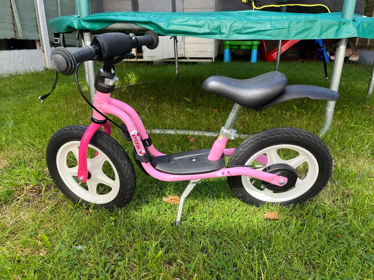 Girls Puky Pink balance bike - Image 2