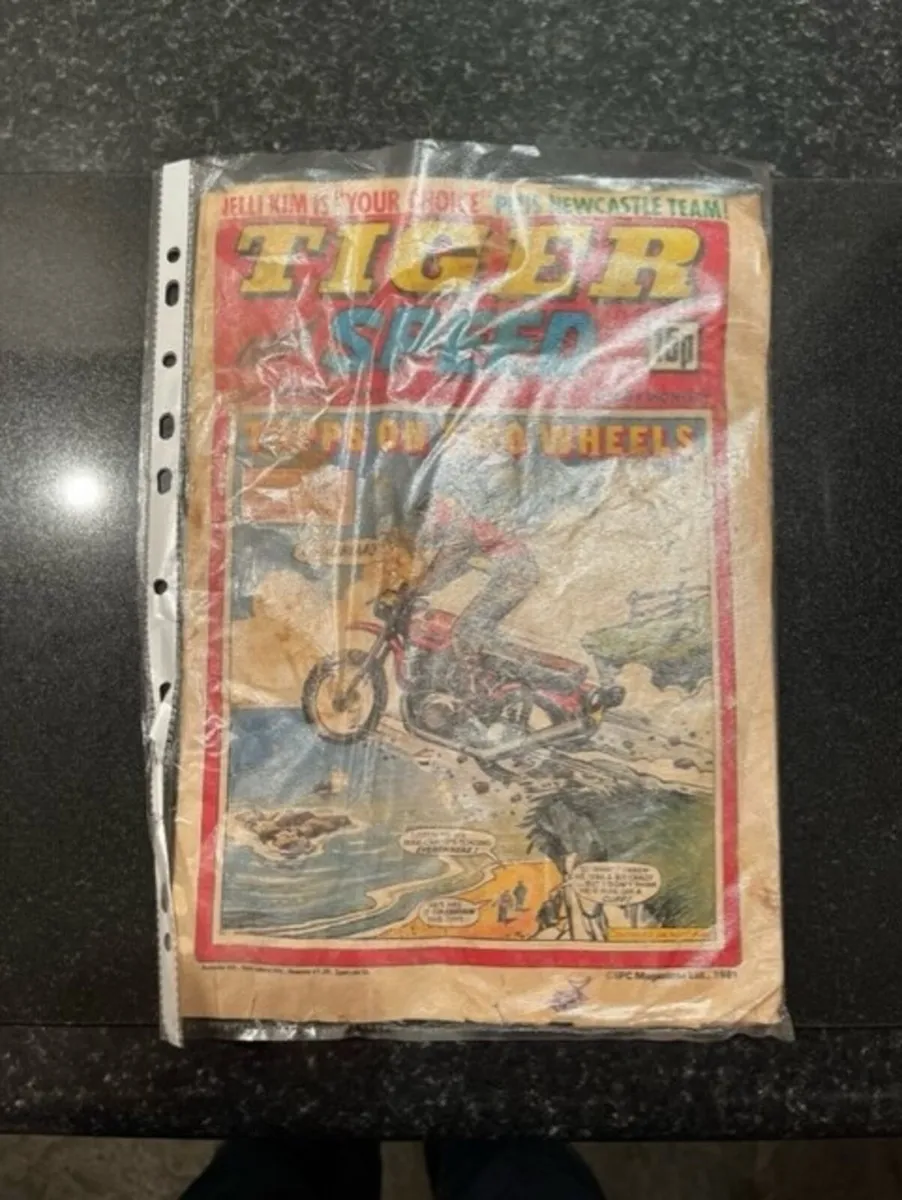 Tiger & Speed Comic - Jan 1981 Edition (Rare) - Image 2