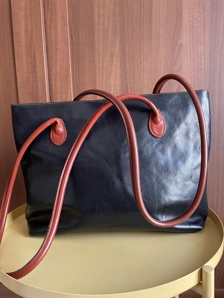 Italian leather L’artigiano handbag - Image 2
