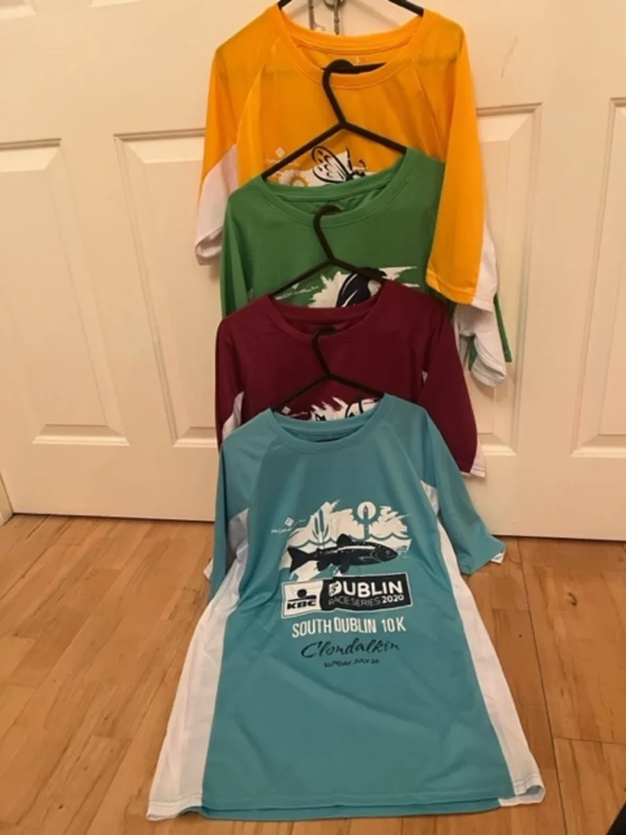 Runners T-Shirts x 4 - Image 1