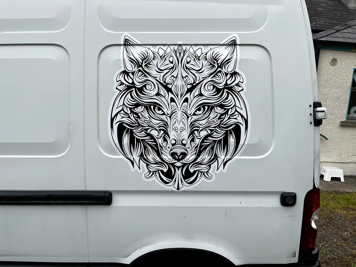 Sticker for campervan or wall