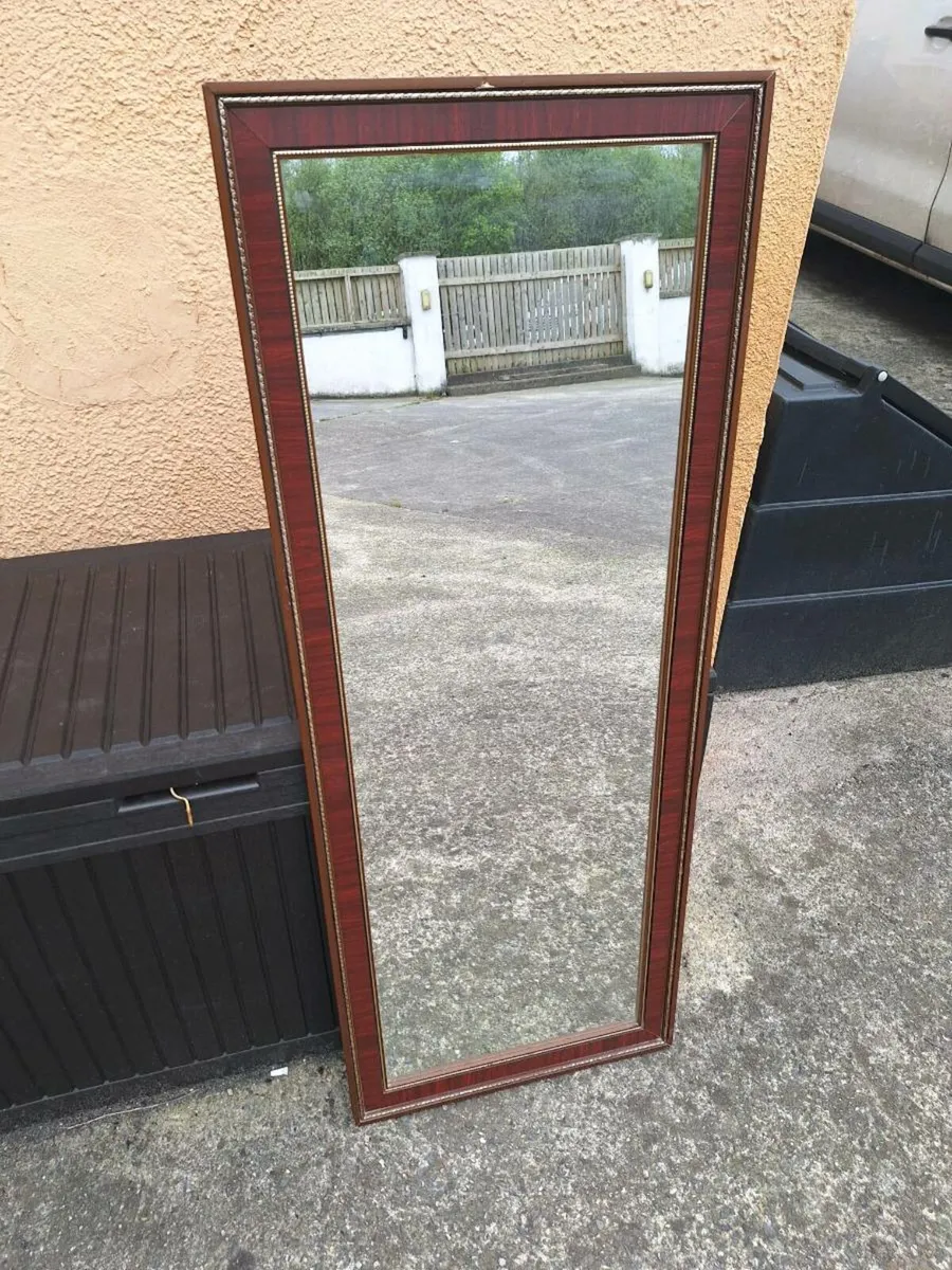Lovely long mirror - Image 1