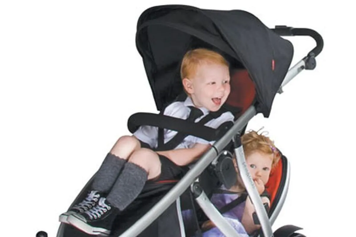 Over 75 Percent Saving on Phil and Ted's Verve Pram - Bassinet and Full Set with Second Seat - Newborn to 5 Years - Carries Two Kids! - Image 1