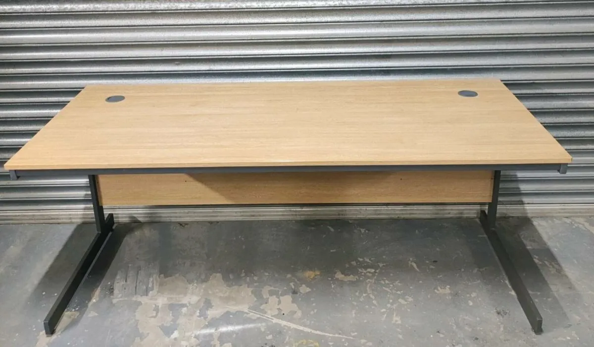 Large executive office desk *free delivery - Image 3