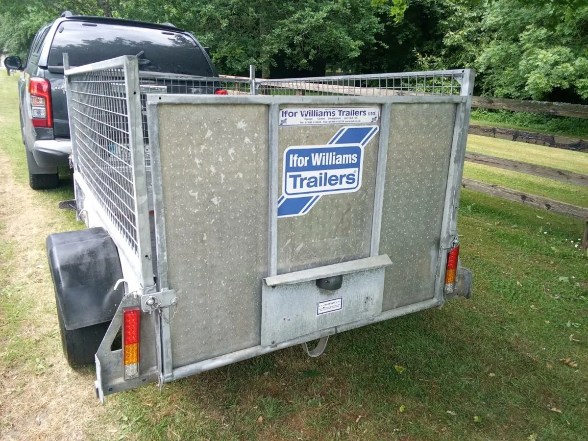 Ifor Williams 7x4 Mesh Trailer - Image 3