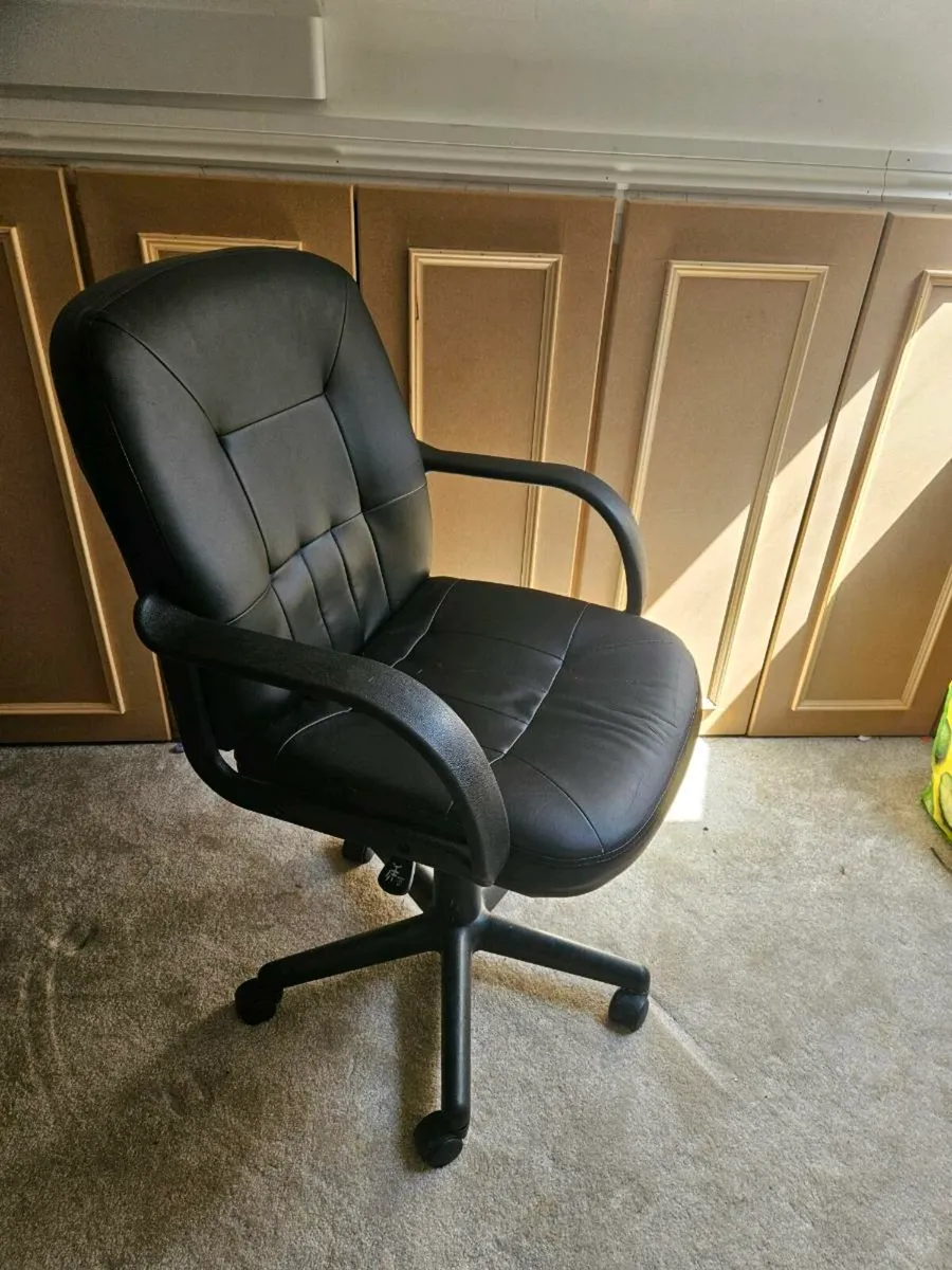 Leather Office Chair - Image 1