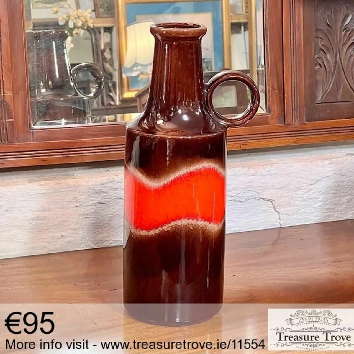 Vintage Studio Pottery Vases - Image 1