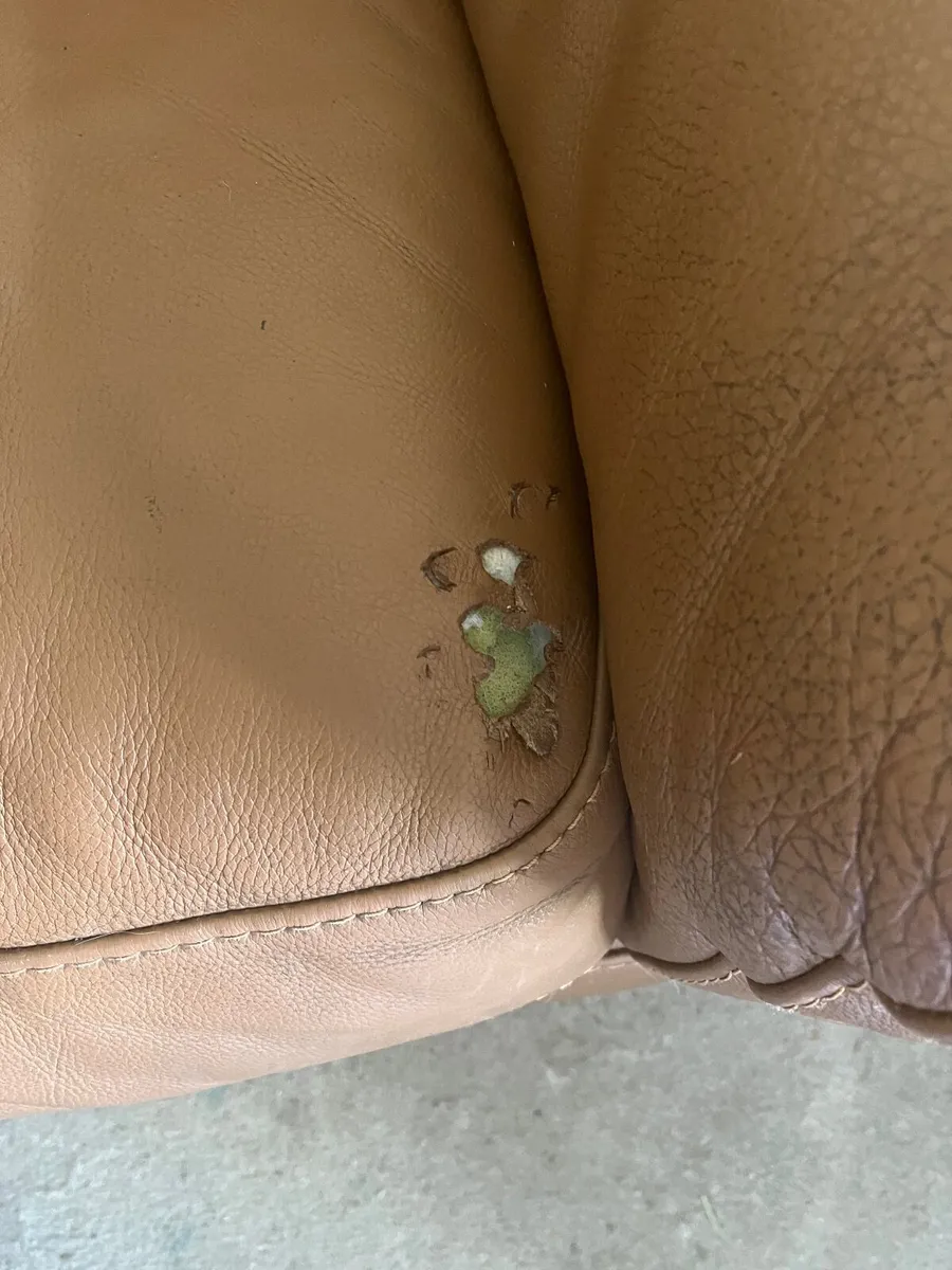 Leather couch - Image 3