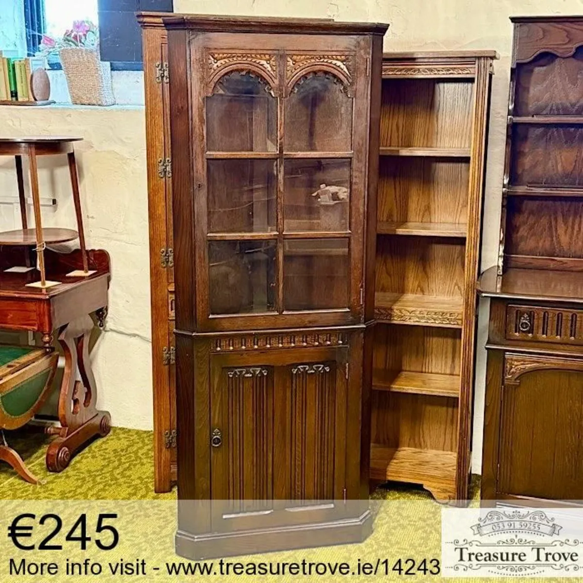Corner Display Cabinets / Corner Cabinets - Image 1
