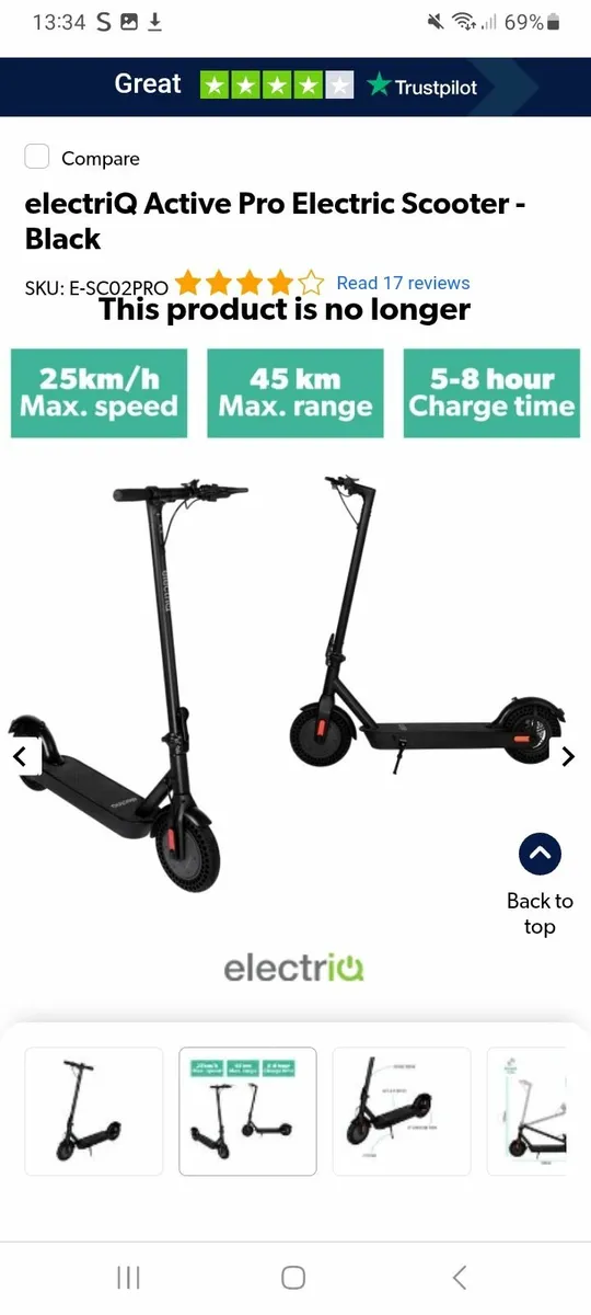 Electric scooter - Image 1