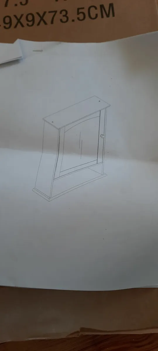 Bathroom mirror cabinet- new in original packaging - Image 2