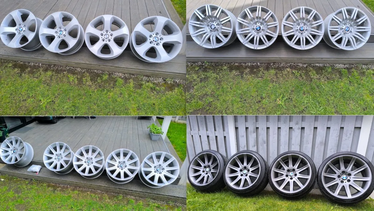 R19 5X120 fat 5, style 95, style 172 spider alloys - Image 1