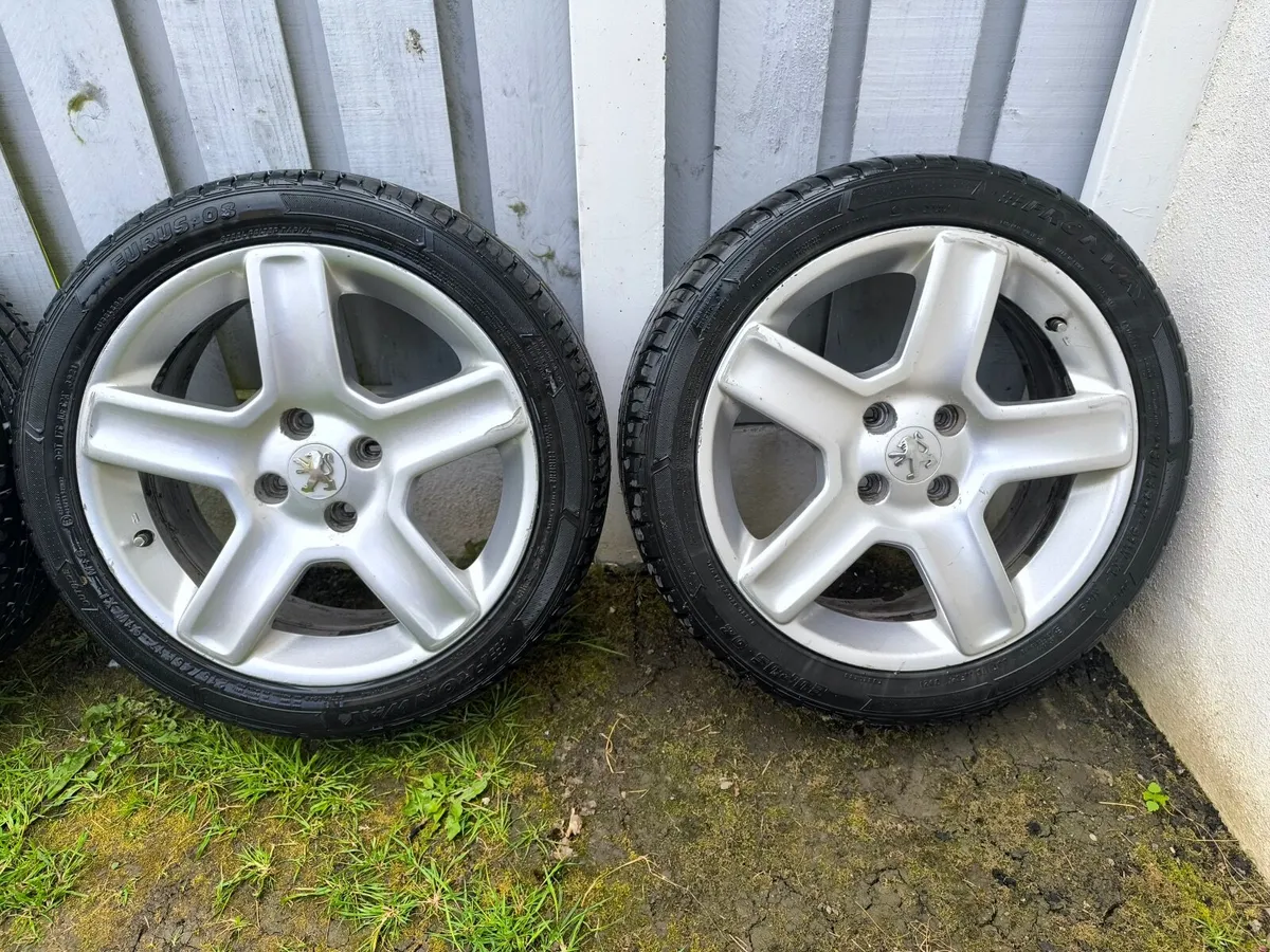 R17 4x108 Genuine Peugeot Vortex Challanger Alloy - Image 2