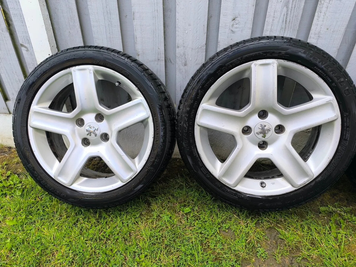 R17 4x108 Genuine Peugeot Vortex Challanger Alloy - Image 4