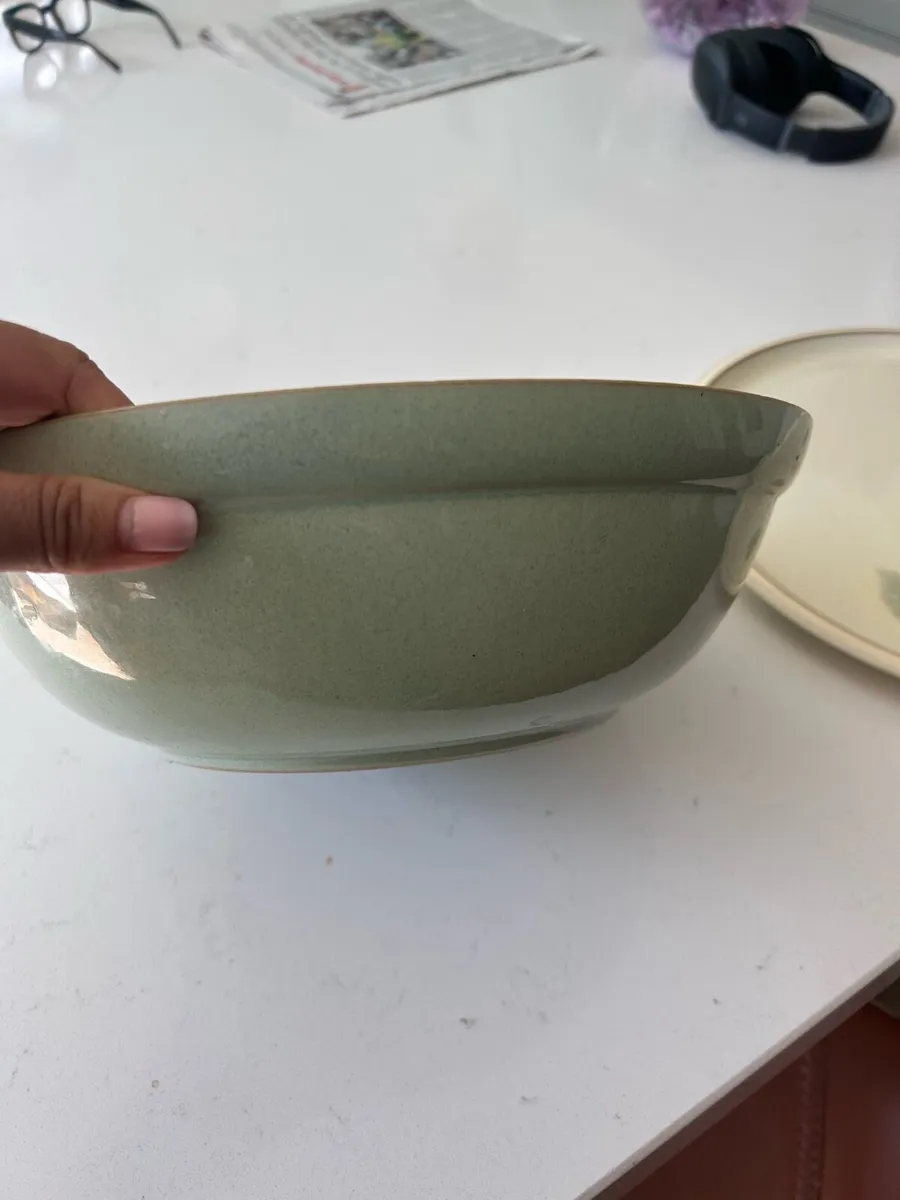 Denby Serving Bowl and Platter - Image 4
