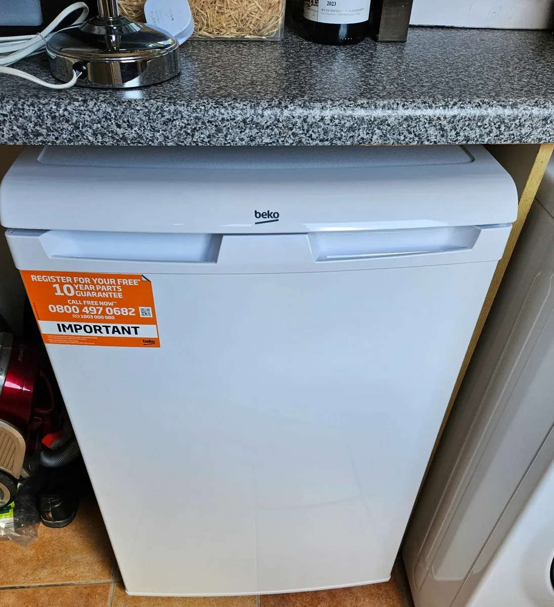 BEKO under counter fridge - Image 1