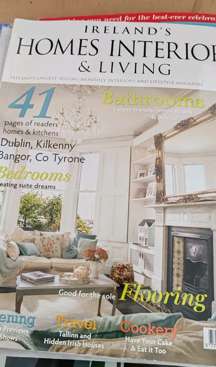 9 assorted magazines, antiques, interior design et - Image 3