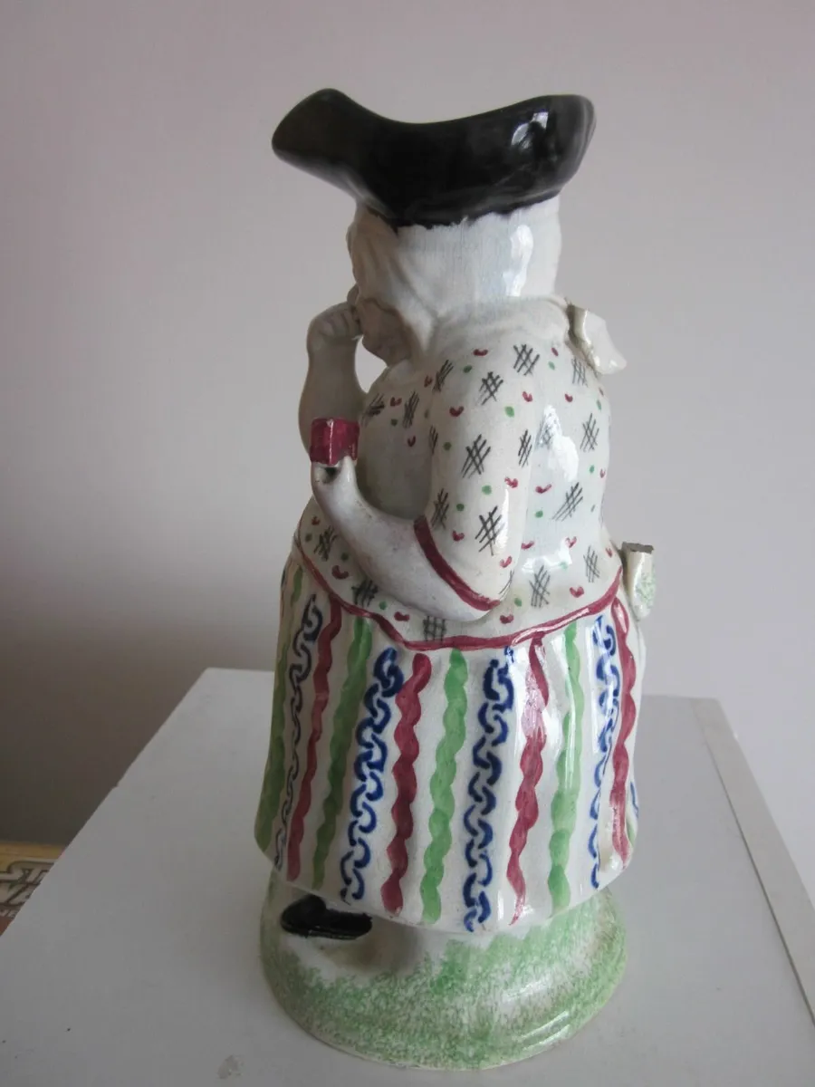 Staffordshire Lady Snuff Taker Toby Jug,1820 - Image 2