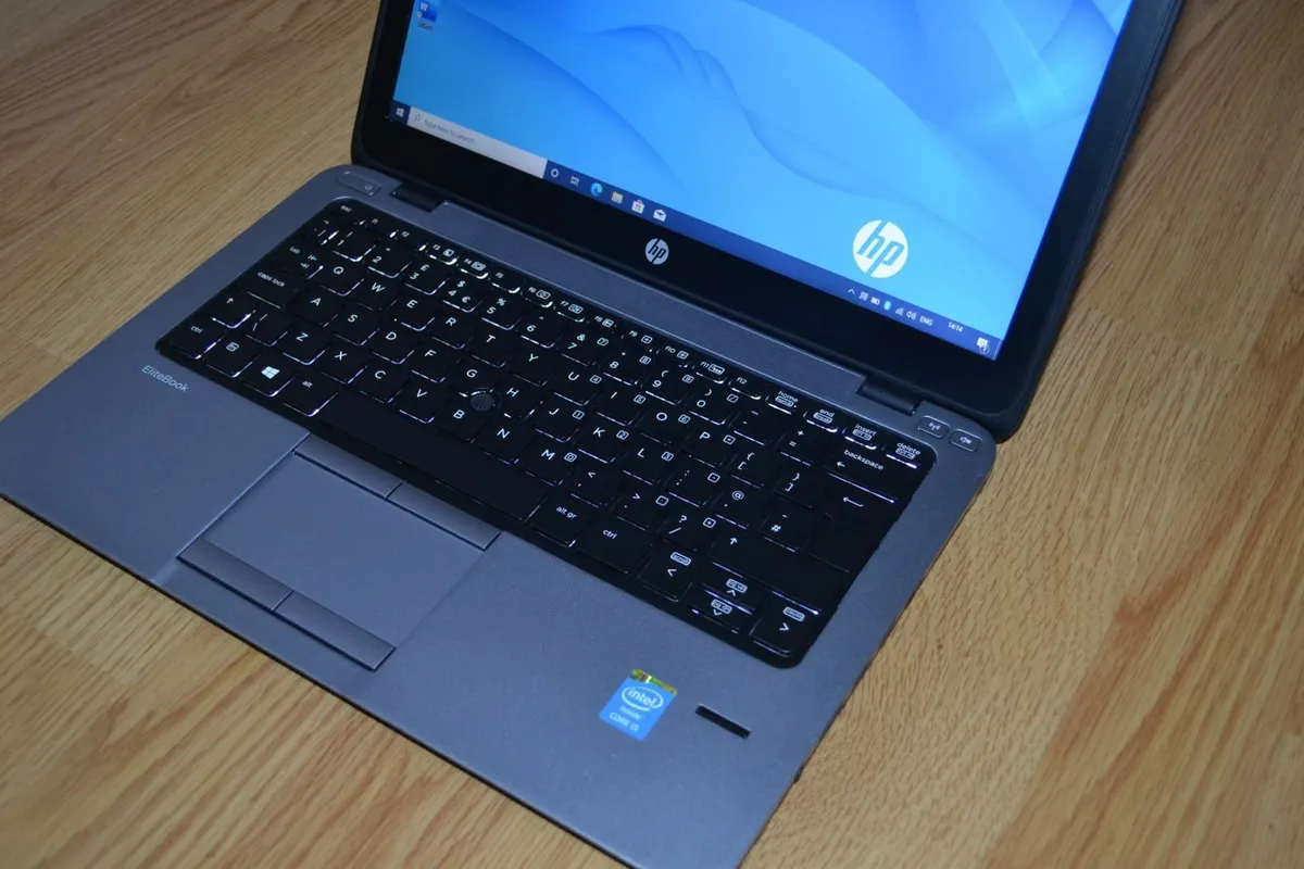 HP EliteBook 820 Core i5 Laptop + MS Office - Image 1