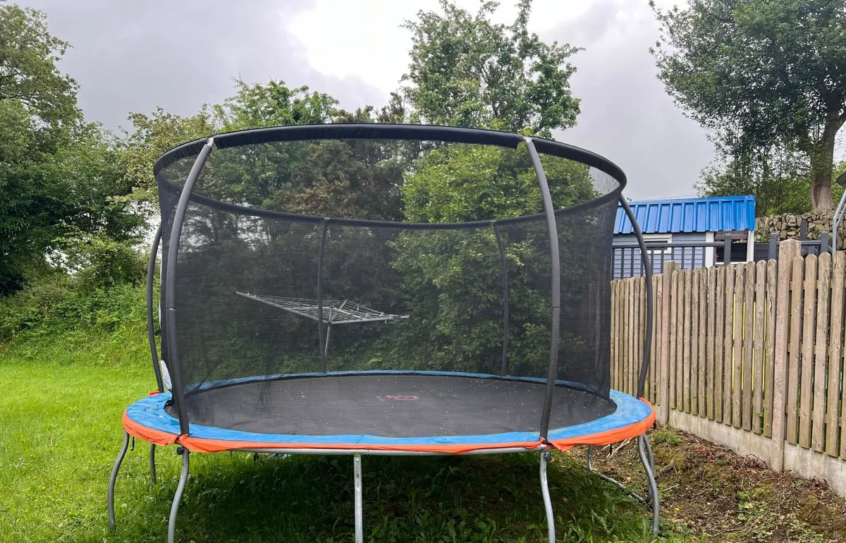 Jump Power 14 Foot Trampoline & Accessories - Image 1