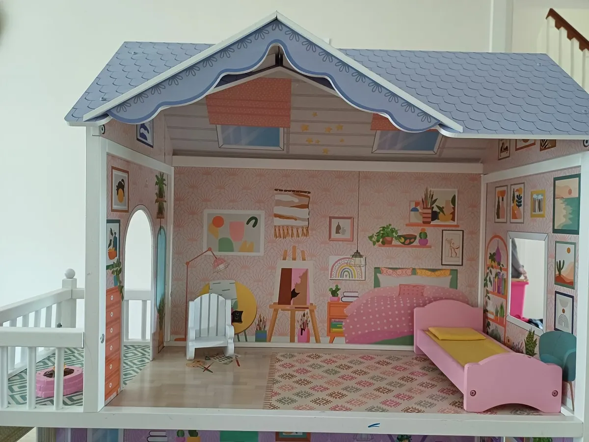 Wooden Doll House - Image 3
