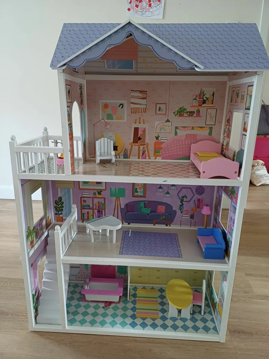 Wooden Doll House - Image 4
