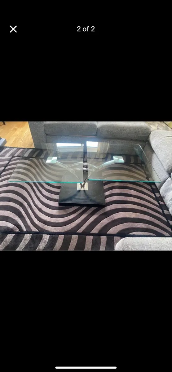 Glass Coffee Table - Image 1