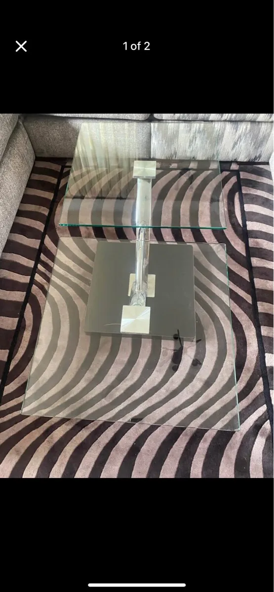 Glass Coffee Table - Image 2