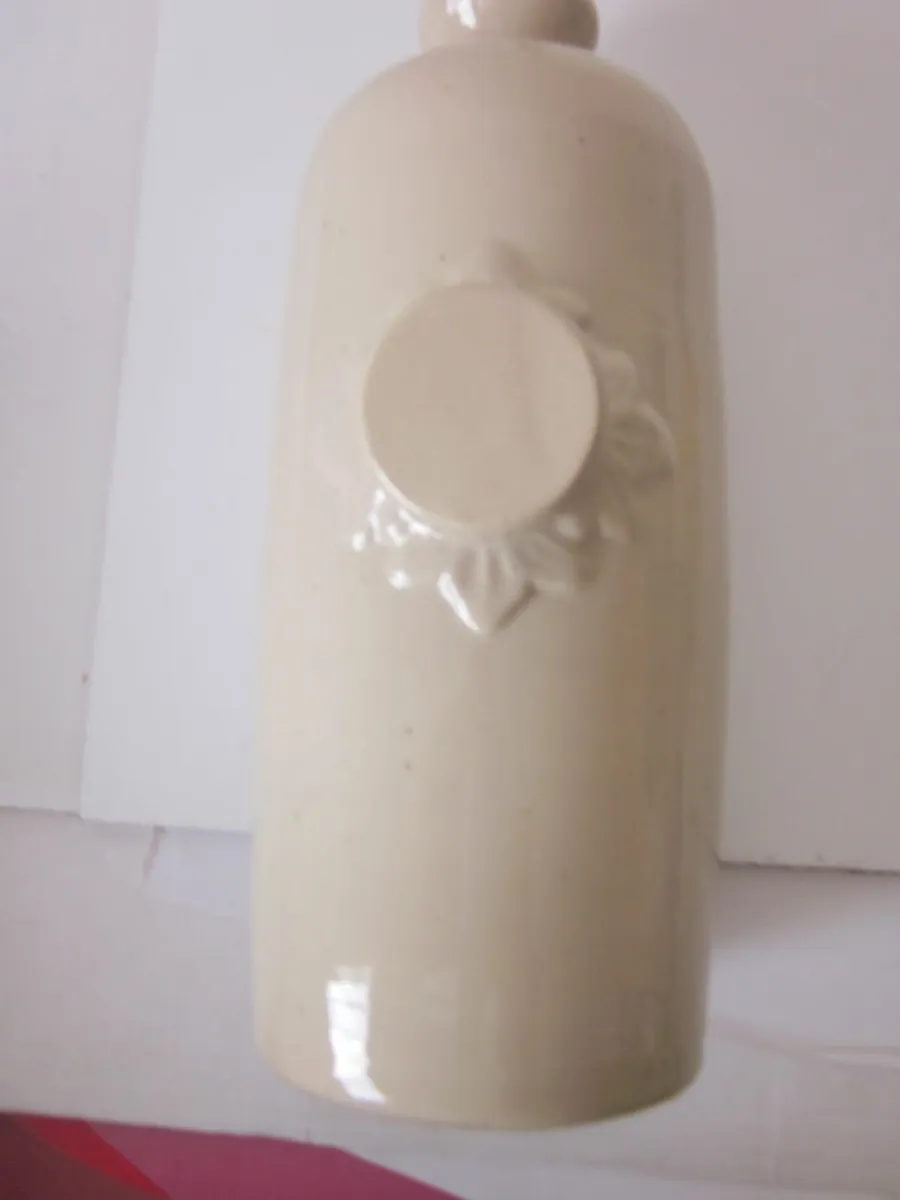 Antique English Stone Hot Water Bottle 1930s - Image 1
