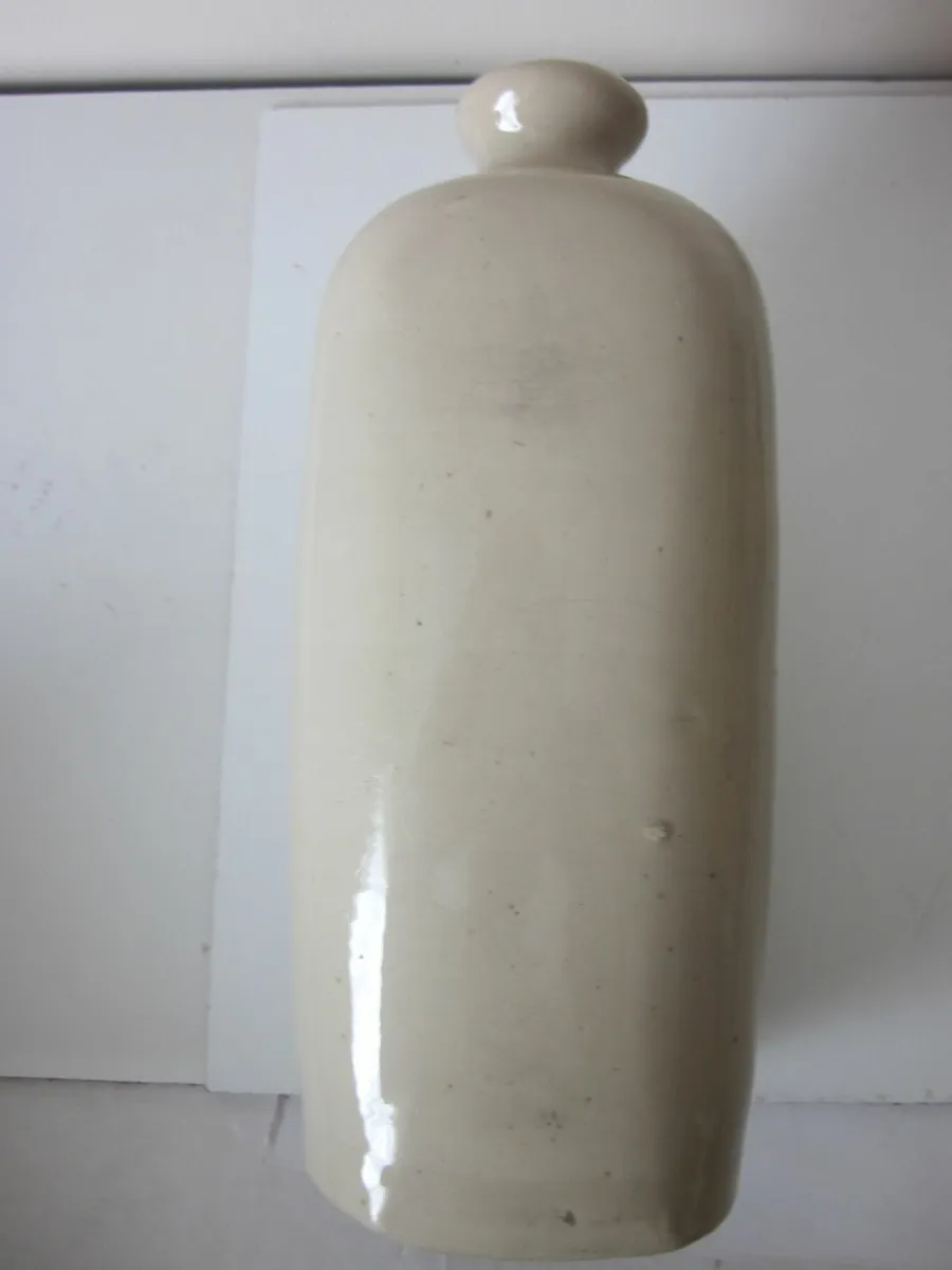 Antique English Stone Hot Water Bottle 1930s - Image 2