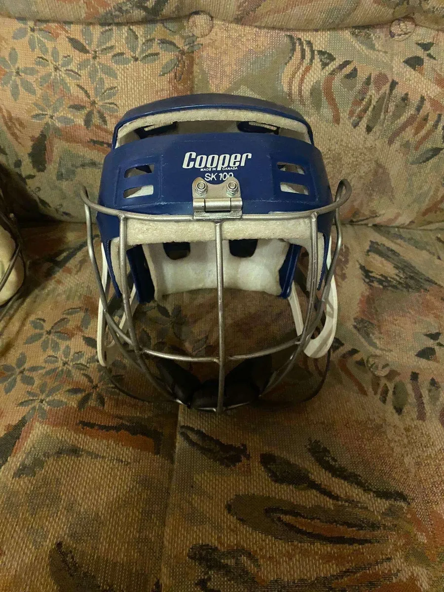 WANTED cooper helmet blue nonstitch front piece