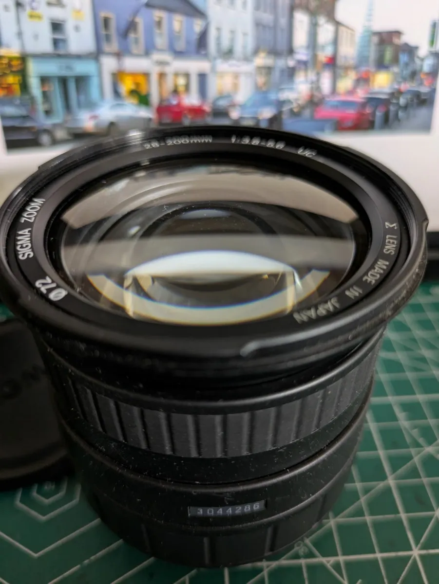 Sigma 28-200 3.8-5.6 UC autofocus lens  Nikon F - Image 2