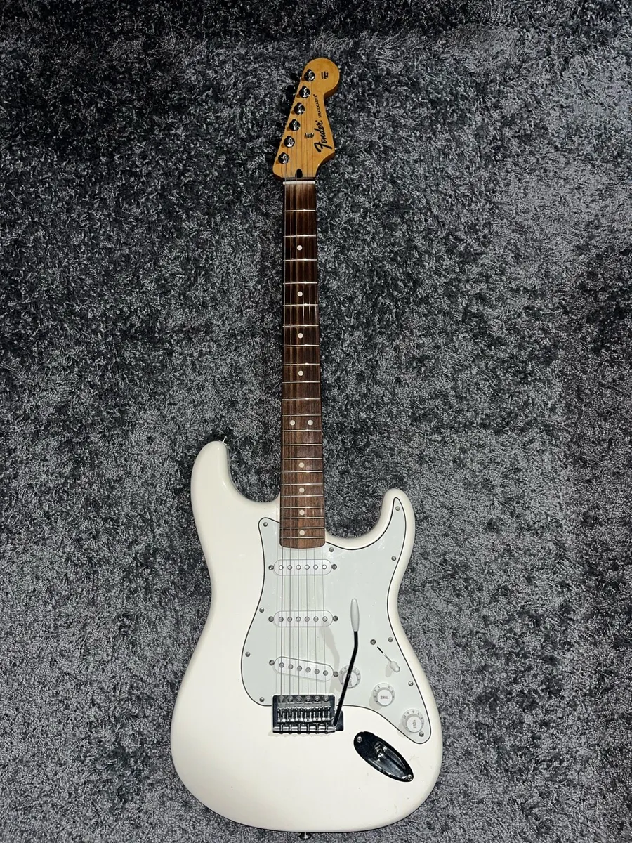 Fender Strat Mexica Arctic White - Image 1