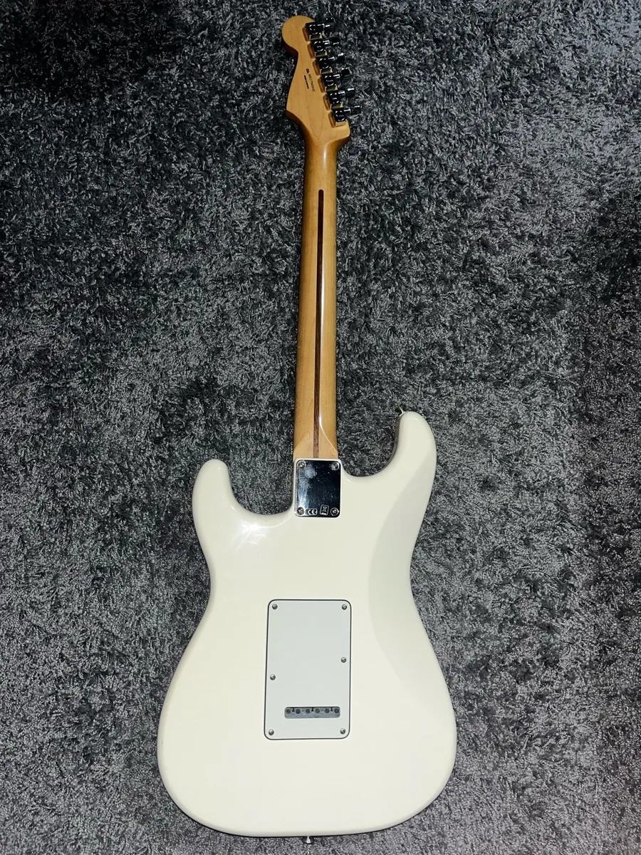 Fender Strat Mexica Arctic White - Image 2