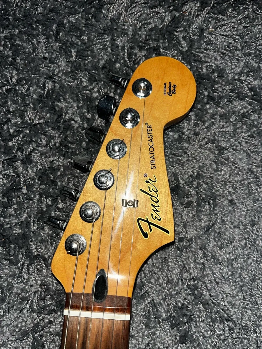 Fender Strat Mexica Arctic White - Image 4