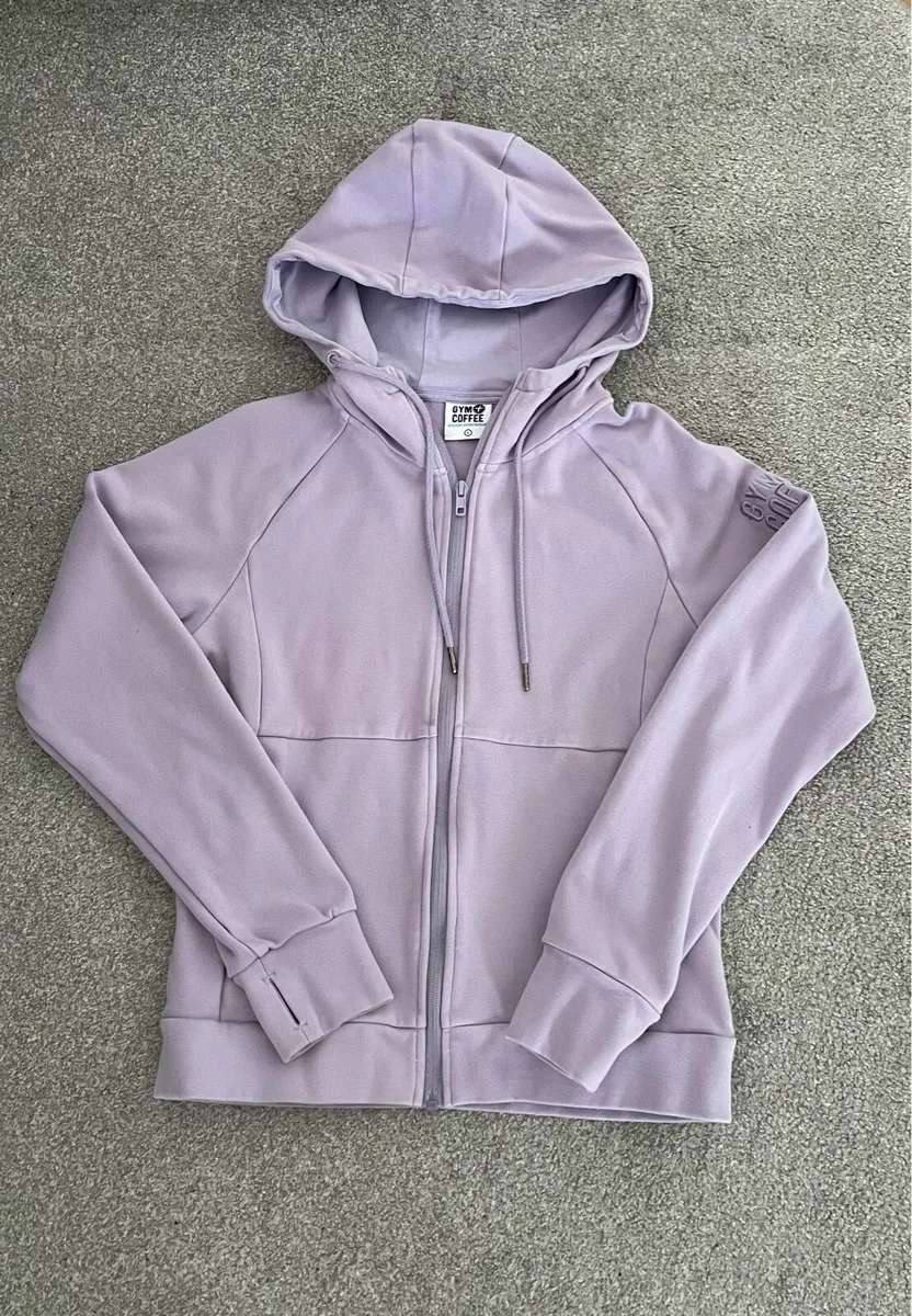 Gym + coffee zip hoodie - Image 1