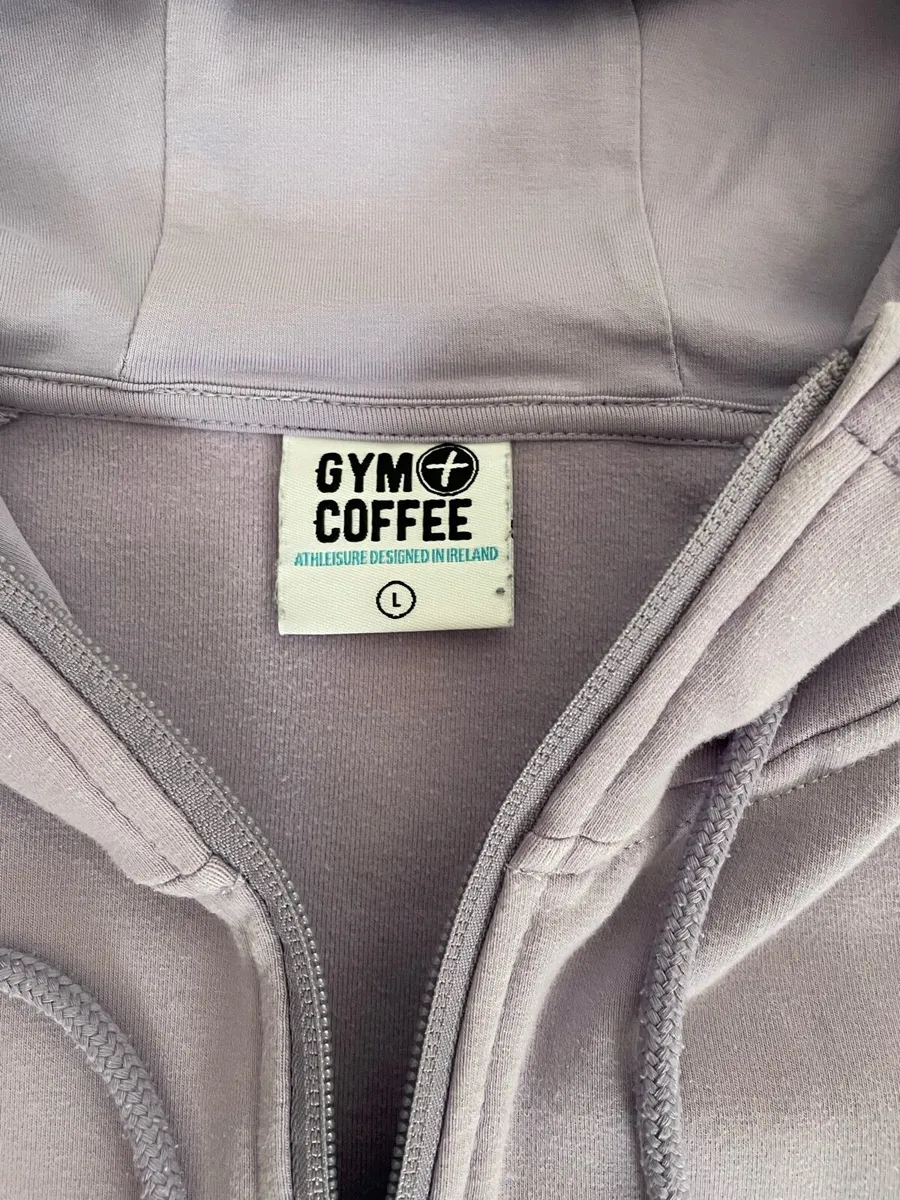 Gym + coffee zip hoodie - Image 2