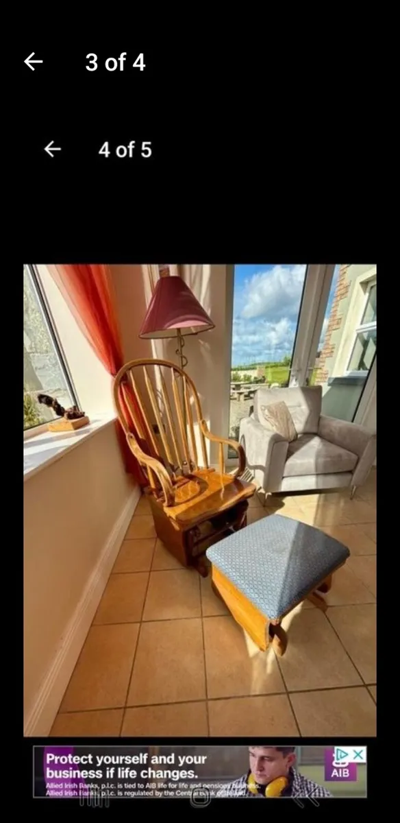 Rocking Gliding  chair - Image 3