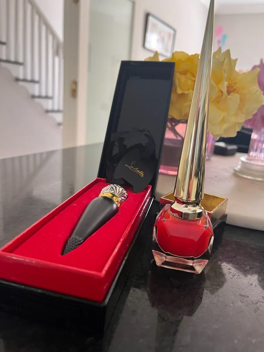 Christian Louboutin Rouge Lipstick & Nail Varnish - Image 1