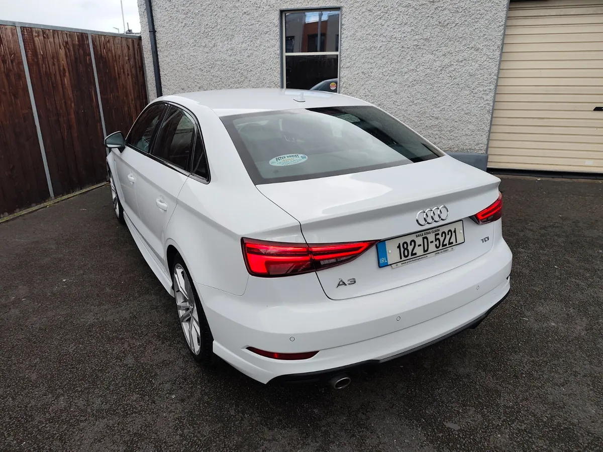Audi A3 saloon S line tiny km Irish car from n2018 - Image 3