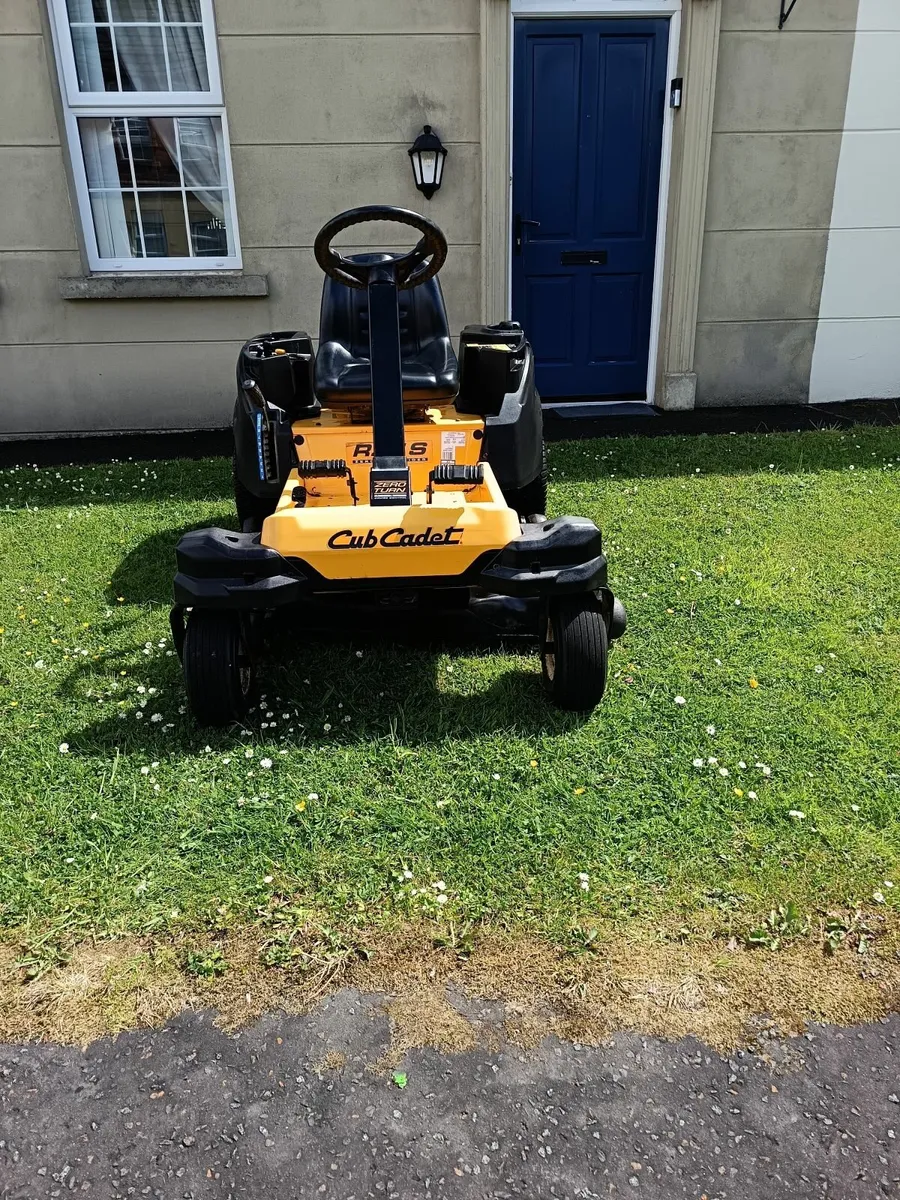 Kawasaki ride on lawnmower - Image 1