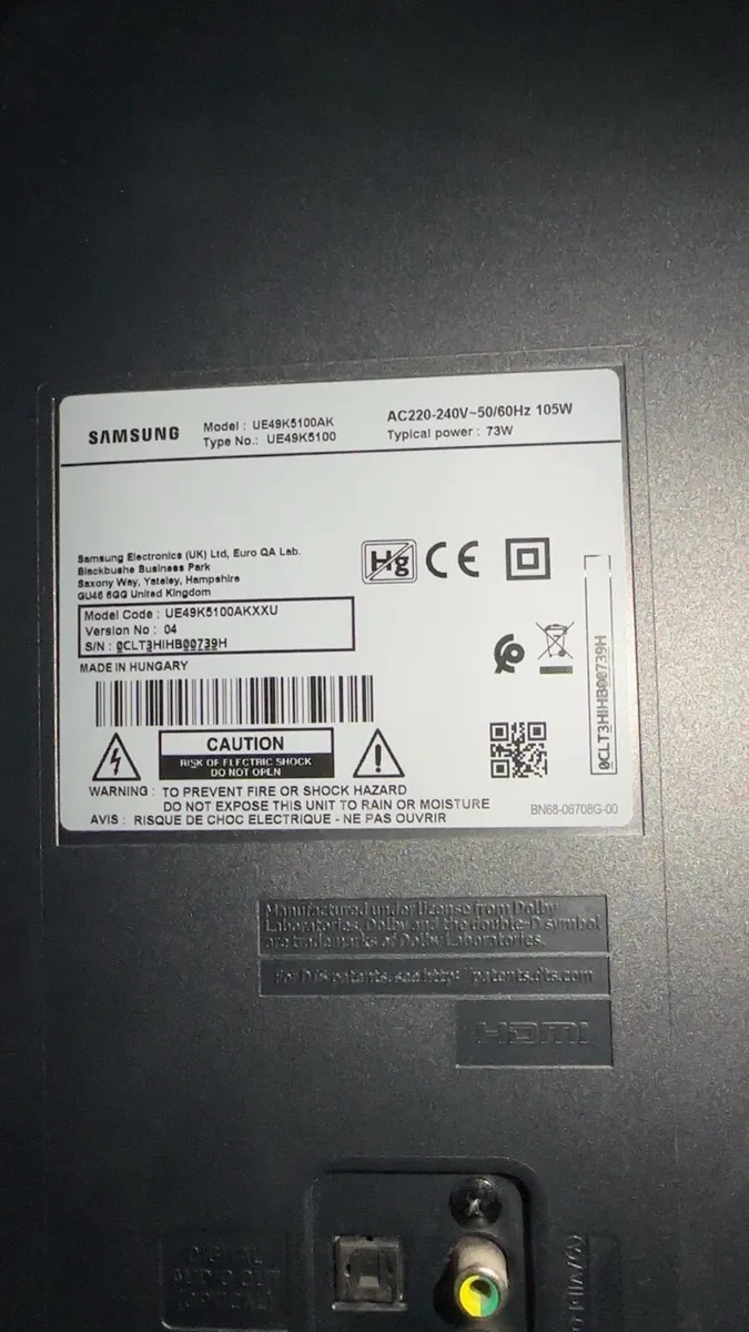 Samsung TV. - Image 3
