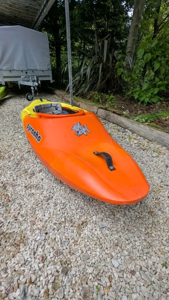 Pyranha Inazone 242 white water kayak - Image 1