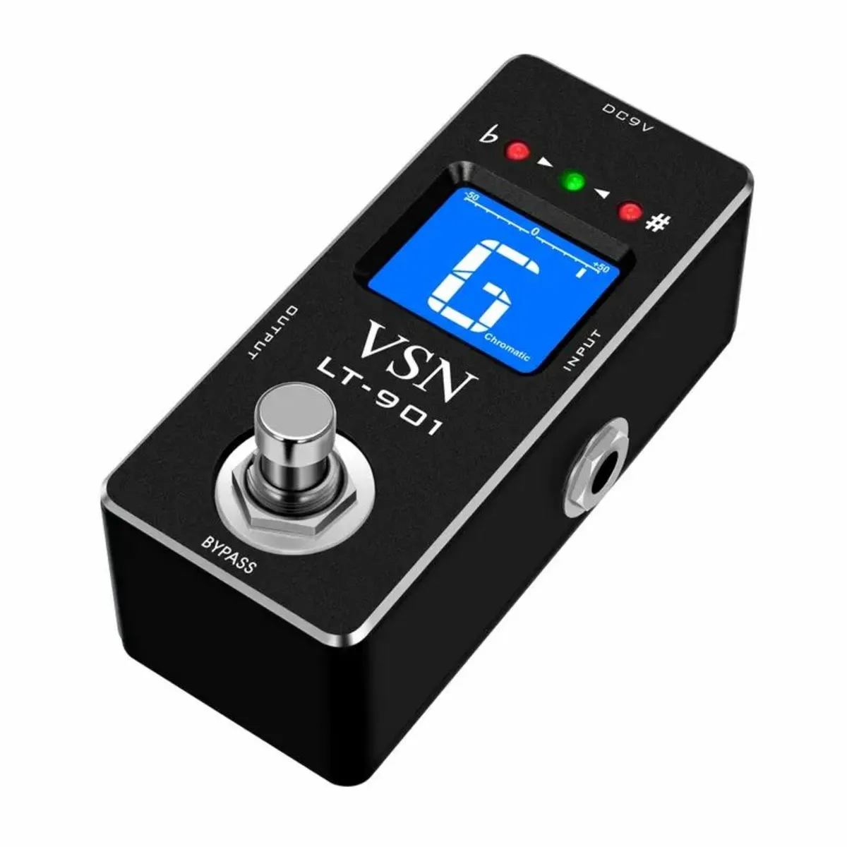 VSN Tuner Pedal, Chromatic Guitar Tuner - Image 1