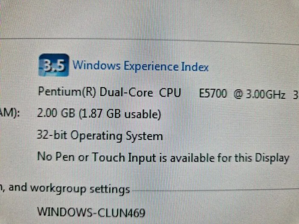 Lenovo ThinkCentre Desktop PC, Windows 7 Starter, - Image 3