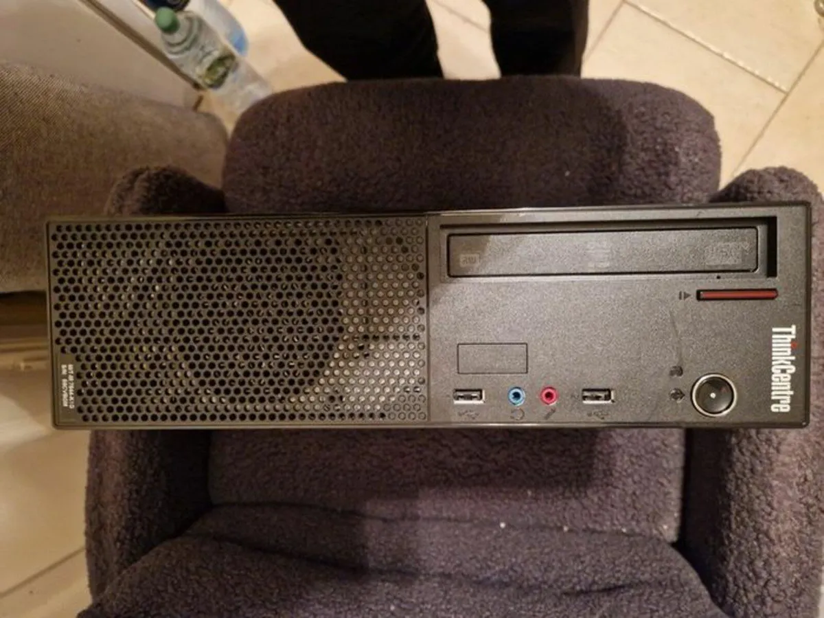 Lenovo ThinkCentre Desktop PC, Windows 7 Starter, - Image 1