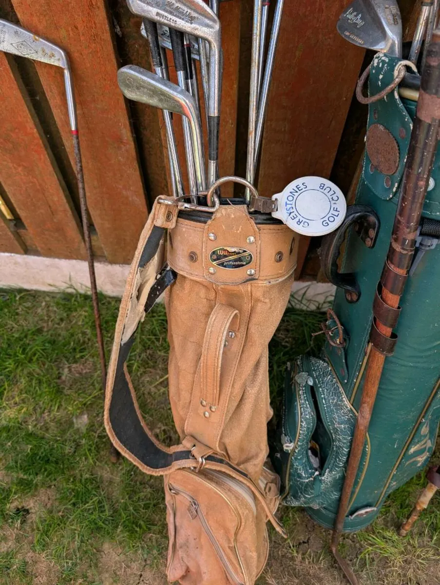 Vintage Golf clubs Wilson pro bag need gone - Image 2