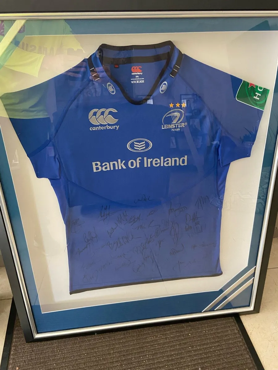 Leinster Signed Rugby Jersey