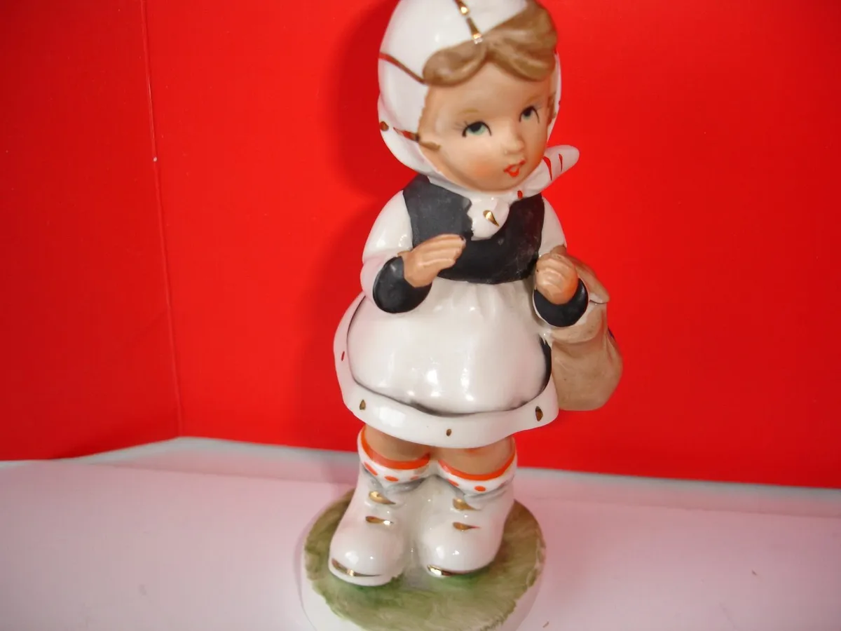 Three Goebel-Hummel Style Girl Figurines 1900's - Image 2
