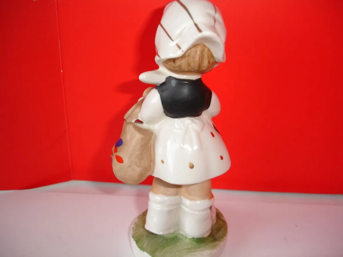 Three Goebel-Hummel Style Girl Figurines 1900's - Image 3